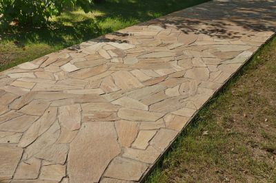 Enjoy Flagstone Patios, Fire Pits, Walkways, and Driveways